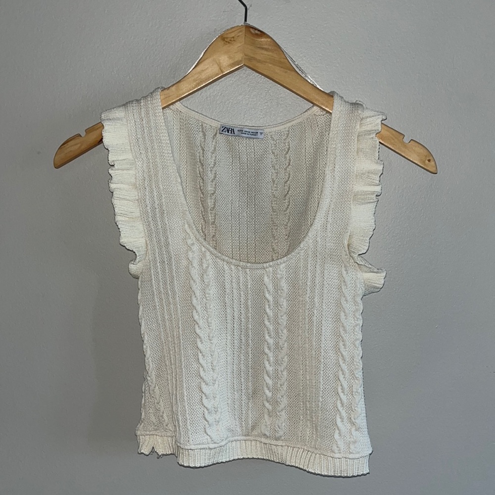 Zara Crotchet Top